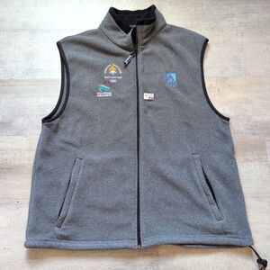Marker 2002 Salt Lake City Olympics Paralympics Fleece Vest XL Medical Services